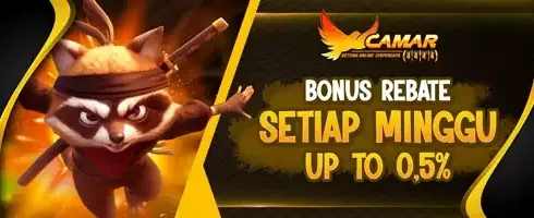 VIP Rebate Slot Mingguan promotional banner